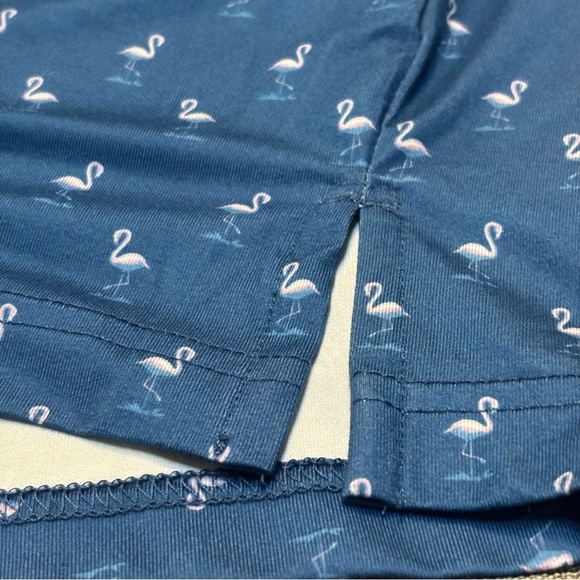 IZOD Swingflex Elite Short Sleeve Printed Polo Shirt - Picture 7 of 8